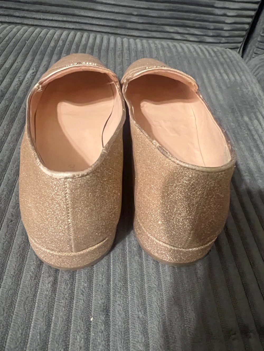 Kate Spade Claudia Rose Good Glitter Claudia Loafers - Picture 5 of 6